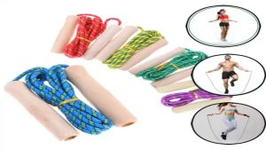 Dụng Cụ Nhảy Dây Tập Thể Dục Cán Gỗ Dây Dài 2.8 Mét 9 Feet Jump Ropes Wooden Handle