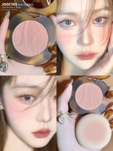 Joocyee Cheek Palette B03 แป้งฝุ่นเนื้อแมทต์สำหรับผู้หญิง คอนซีลเลอร์สีสันสดใส ช่วงฤดูใบไม้ร่วงและฤดูหนาว สีชมพูแดง อุปกรณ์แต่งหน้า