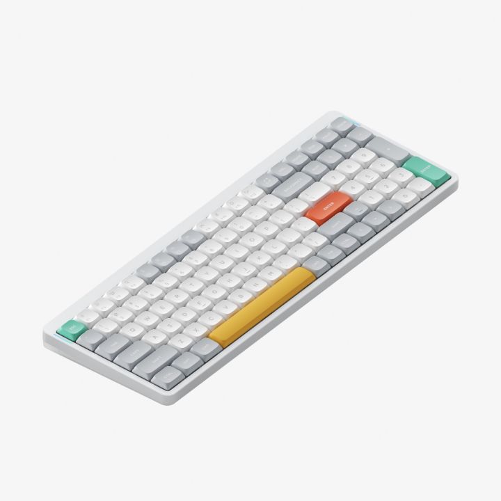 NuPhy Air96 V2 Bluetooth Wireless Keyboard Compatible With iPad Windows and Mac OS Systems Hot Swap RGB Backlit Gaming Mechanica