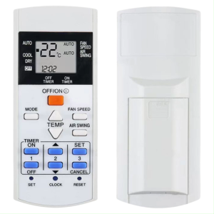 รีโมทแอร์  A75C2841 A75C3623 3ปุ่มล่าง ปุ่ม Icon 2ปุ่มล่าง ปุ่มPatrol​ พานา ใช้ดี