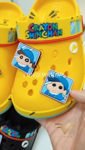 VIDVIEW !!ลดสนั่น!! รองเท้าหัวโตเด็ก Adda 55U65 ลายชินจัง ลิขสิทธิ์แท้ เบอร์ 28-35 แบบสวม สำหรับเด็กชาย เด็กหญิง