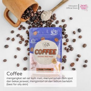masker ohmyskin 65 gram (Free Kuas)