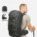 Decathlon 50L Hiking Backpack Unisex Large Capacity Travel Bag Double Shoulder Outdoor Sports Bag for Climbing And Trekking. 