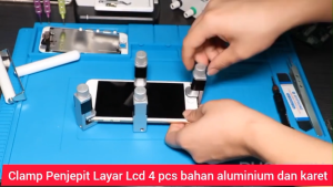 Penjepit LCD Alat Service Hp 4 PCS Clamp Layar lcd
