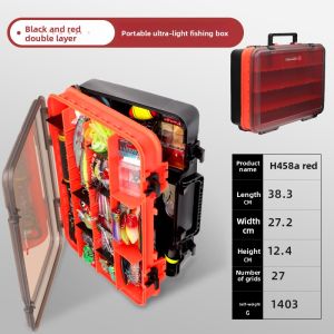 HISTAR | Portable Multi-Function Dual-Layer Fishing Lure Storage Box