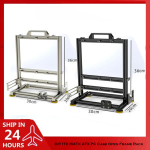 MOD Gamer CabinetDIY ITX MATX ATX PC Case Open Frame Rack Watercooler Desktop Computer Gaming Chassis Vertical Personality