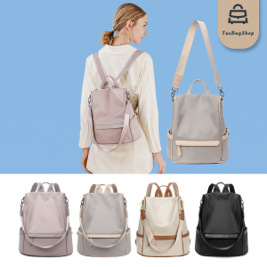 TasBagShop 4 in 1 bag Anti-theft Backpack Woman With Sling Strap Waterproof Travel bag Ladies School bag Shoulder bag