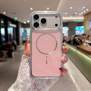 Magnetic for iPhone 11 12 13 iPhone 14 15 16 17 18 Pro Max 14 15 16 Plus Case Clear [Compatible with MagSafe] [Not Yellowing] [Military-Grade Drop Protection] Phone Bumper for iPhone 17 Pro Max