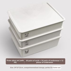 Drawer-type Compartmentalized Underwear Socks Storage Box Foldable