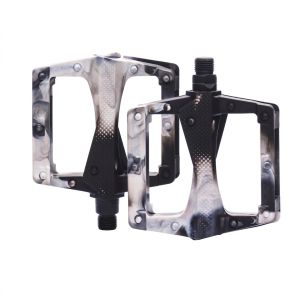 other | 2 Pcs Bicycle Pedals Non-Slip Wide Platform Mountain Bike Pedals Camouflage Durable for Commuting Cycling Road Bike Gear