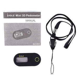 Compact Digital Pedometer for Fitness and Outdoor Sports Lightweight Steps Counter Watch for Running Walking