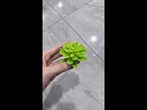 3Pcs Fake Succulent PlantMini Colorful Succulent Decor for Windowsills Office Home Decoration