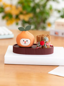 Aying Cute New Year Decoration Home Decoration Opening Ceremony Good Luck Ornament Family Aromatherapy Sideboard Entrance Workstation Gift