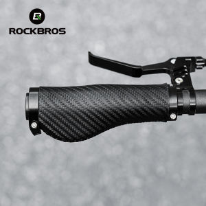 ROCKBROS Cycling Grips: Shockproof & Anti-slip MTB Handlebar Grips