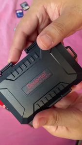 Desiontal LP-E8 Memory Cards Storage Box Waterproof SD/CF/SDHC/SDXC/MSD Cards Holder Protector Organizer Case TF Cards Storage Case