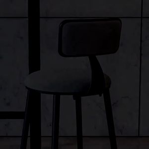 65/75CM Nordic Fashion Bar Chair With Backrest Coffee Shop High Stool Golden Light Luxury Pub Chairs