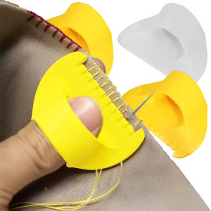 DIY Hand Sewing Aids Finger Protector Home Sewing Edge Lockstitch Sewing Stencil Accessories Practical Helpers