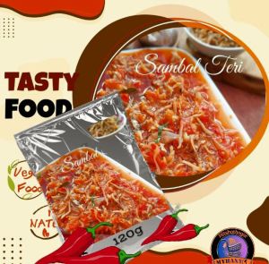 Sambal Mercon Hot Extra Teri Medan Fresh