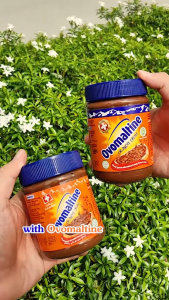 Ovomaltine Crunchy Cream 380 กรัม  แยมโอวัลติน (หมดอายุ 01/2026)