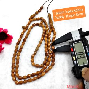 Tasbih kayu kokka asli Original import dari Turkey 8mm