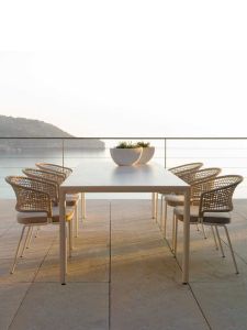 Simple Nordic Style Outdoor Sofa Chair