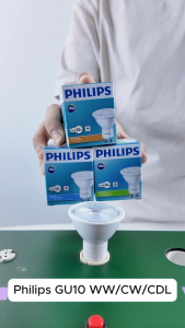 [Authorized Dealer] Philips GU10 LED Spotlight Bulb Philips Essential LEDspot MV 4.7W GU10