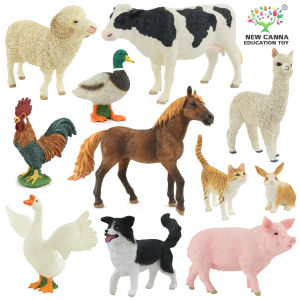 Educational Farm Animals Model Toys Set