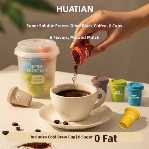 HUATIANCUI | 0 Sugar 0 Fat Instant Black Coffee