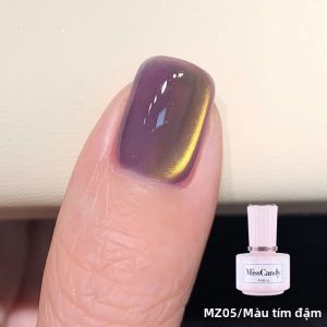 Miss Candy | Sơn Móng Tay Dạng Mắt Mèo Trắng Da 5-trong-1 Dễ Sử Dụng 10g