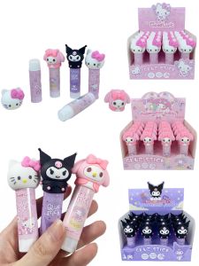 1pc HelloKittys My Melody Kuromi Solid Glue Cute Diy Crafting Rotating Model Making Supplies For Teens & Adults