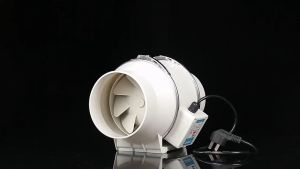 4 นิ้ว - 8 นิ้ว ดูดระบายอากาศได้ดี เครื่องดูดควัน 2600 ร/มิน พัดลมห้องครัว exhaust fan