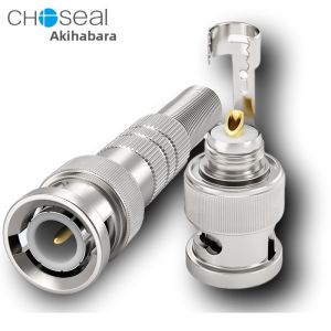 Choseal | BNC Video Connector Copper Core SDI Soldering Head Q9 Head