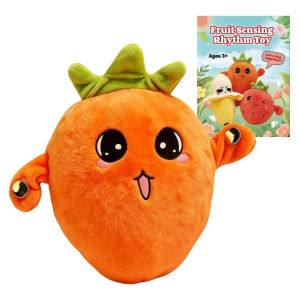 Bandai | Interactive Music Rhythm Plush Doll Banana Fruit Induction Parent-Child Toy Cultivates Music Perception Creative Educational