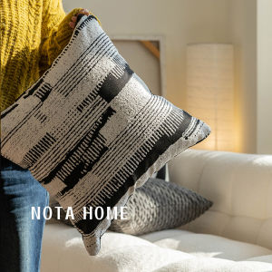 Khăn Trải Giường Ô Vuông Đơn Giản Hiện Đại Màu Đen Và Trắng Cho Xe Hơi Trang Trí Nhà Trọ Sang Trọng Mềm Mại