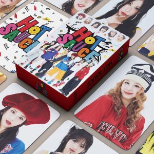 Bộ 55 Thẻ Ảnh Nhóm Nhạc Nữ Kpop Hello Monsteriez Hot Sauce Lomo Kỷ Niệm 1 Năm Quà Tặng Học Sinh Thẻ Hình Chữ Nhật Phủ Lớp Bảo Vệ