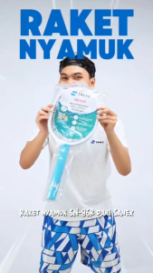 Sanex Raket Nyamuk SN-85R Rechargable