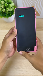 { NY ACC } Drawing Box Case Pencil Drawing Pad Edukasi 2in1 / Kotak Pensil Case LCD Writing Stationery 2 IN 1