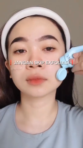 Cleora Exfoliating Gel AHA BHA PHA Mengangkat Sel Kulit Mati Menyegarkan dalam 3 Menit - XX315