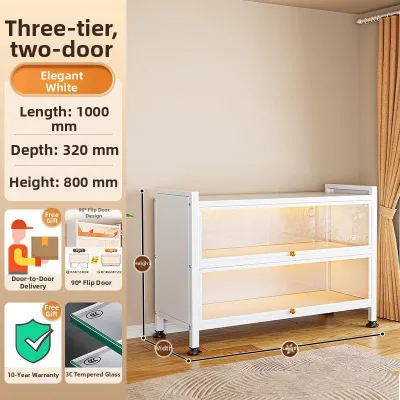 Home Glass Display and Storage Cabinet