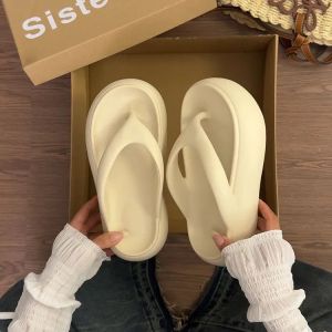 Dép Đế Dày EVA Đế Cao Gót Dễ Thương Mùa Hè Ngoài Trời Chống Trượt Chống Mùi Đi Biển Dép Xăng Đan EVA Thoải Mái Cho Nữ