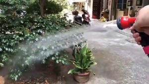 ALLSOME Semprotan Air Tanaman Cuci Mobil High Pressure with Hose 15 Meter - PT009 - Black