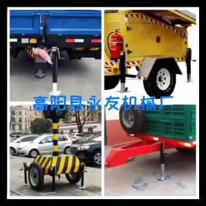 ล้อหน้าเทรลเลอร์ ล้อหน้าเทรลเลอร์ ขนาด 1000KG. แบบล้อ -Drop Leg Boat Swivel Trailer Jack 1000KG. 15in ขายกเทเลอร์