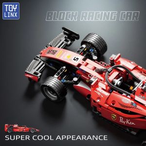 ToylinX Rc Race Cars Building Sets MOC Remote Control Car Building Blocks Cool Collectible Model Car Kits Building Toys