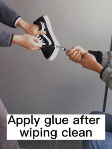 Super glue Qns Gam kasut paling kuat Shoes glue Glue for shoes 60ML Adhesive glue for repairing Sport Athletic ShoeLeather ShoeBoot Shoes.Gam kuat serbaguna Super strong glue for shoe Shoe Repair glue 补鞋胶