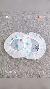 Ocean Fish/Floral  Printed Waterproof Shower Cap/Adult Shower Bath Rubbing Cap/Kitchen Cap