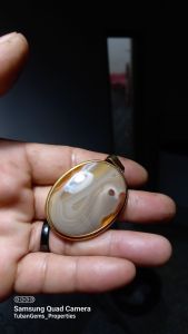 Akik Sulaiman ginggang pendant