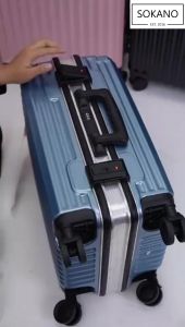 Sokano Travel Star TNL023 Alumimium Frame Antitheft Password Lock Premium Luggage Bag (20/24 inch) Cabin Bagasi