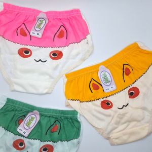 ISWA - 12pc 6pc 3pcs Celana Dalam Anak Perempuan Karakter Lucu Murah / Cd Anak Usia 1-8 Tahun