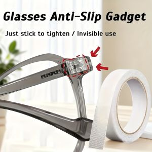39.37 Inch Anti-Slip Stickers for Glasses Specially Designed for Frame Connection. Prevents Slipping Reduces Temple Spacing