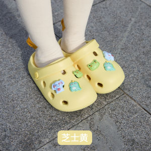 Removable Crocs Shoe Buckle Accessories Cheese Pattern Decorative Hole Shoe Flowers Large Hole DIY Parts Footwear Accessories